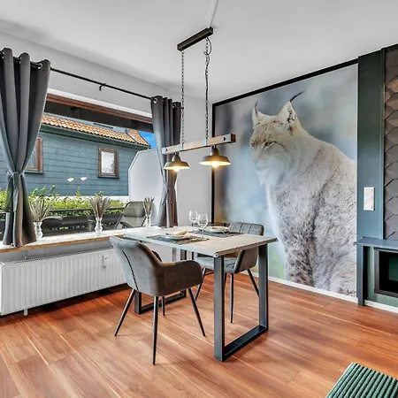 Lejlighed Stanma Luchspartment Ruhig Und Zentral Mit Grossem Balkon Und Parkplatz Braunlage