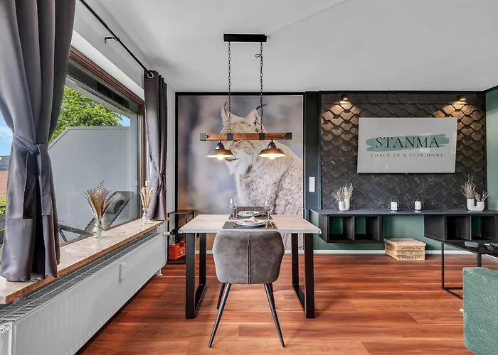 Apartment Stanma Luchspartment Ruhig Und Zentral Mit Großem Balkon Und Kostenlosem Parkplatz *